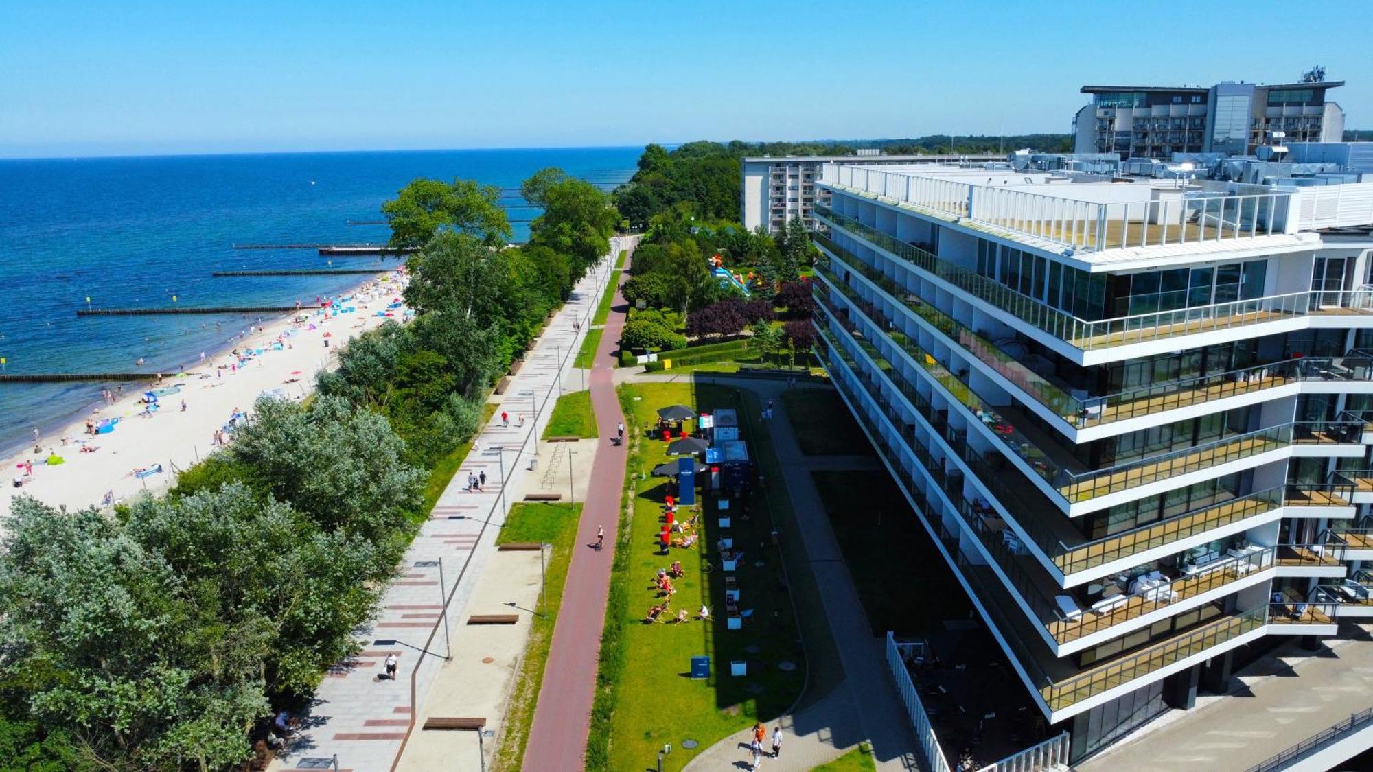 Apartamento 6 piętro Seaside Kołobrzeg Exterior foto